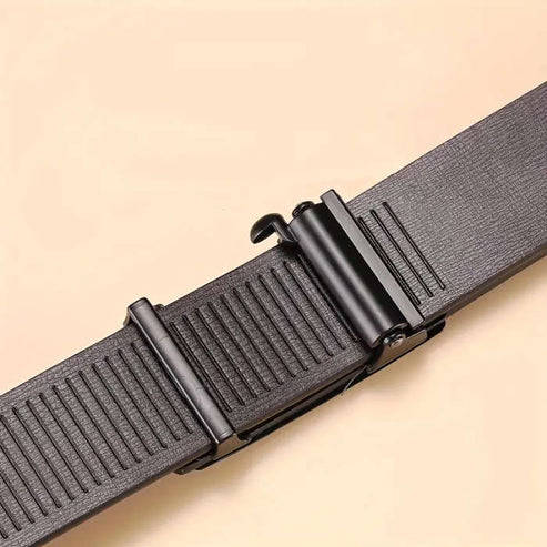 Men's Automatic Buckle Belt Black