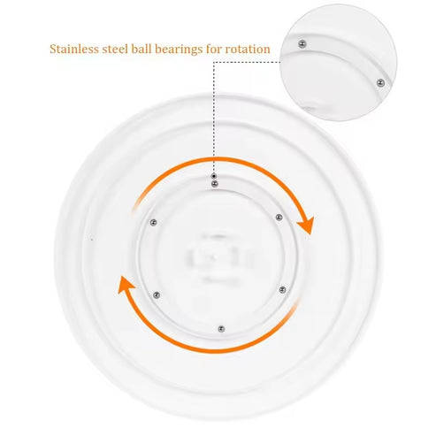 Cake Turntable Anti-skid Plastic Decorating Rotating Table Pastries Cake Decoration DIY Baking Tools