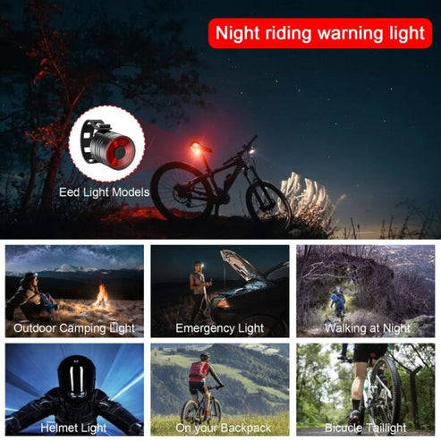1pc AB-ZX04 Bicycle Taillight And Front Light 250Mah