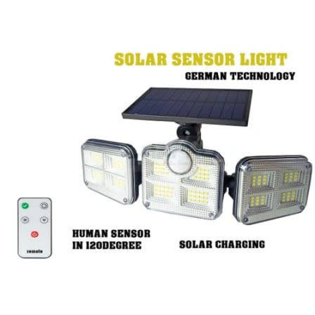 30W Solar Sensor Light German Technology With Remote