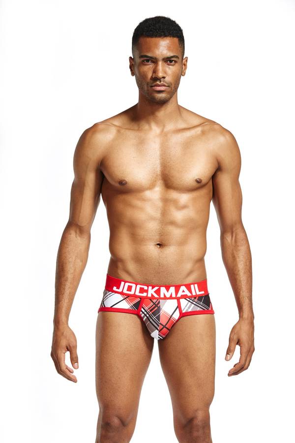 Jockmail Red Check Print
