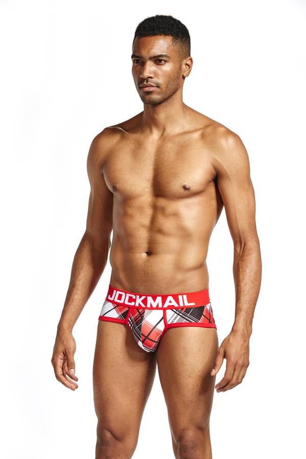 Jockmail Red Check Print