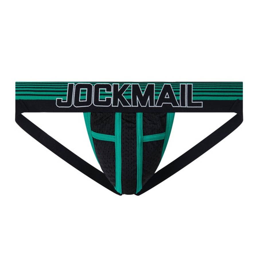 Jockmail Mesh Jockstrap Green