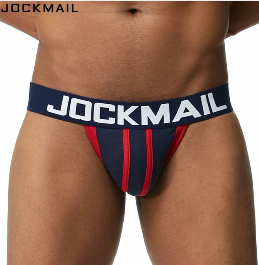 Jockmail Dark Navy Blue Jockstrap