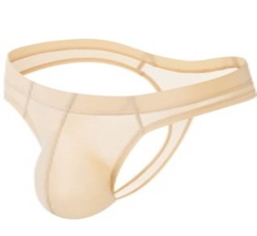 Jockmail Transparent thongs g strings Skin