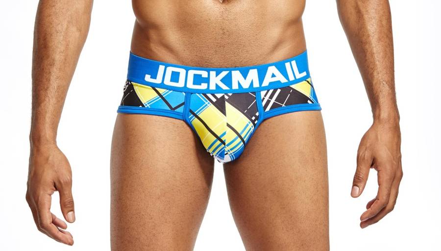 Jockmail Blue Check Print