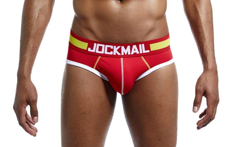 Jockmail Red and Yellow Briefs