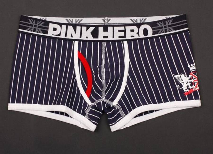 Pink Hero Navy British Fashion Stripes