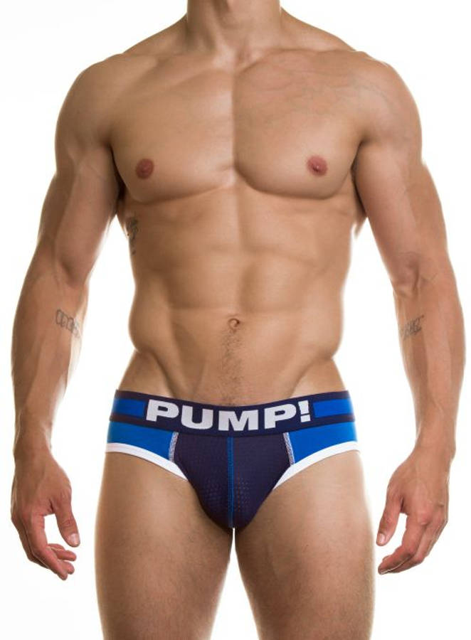 Pump Cotton Briefs Navy