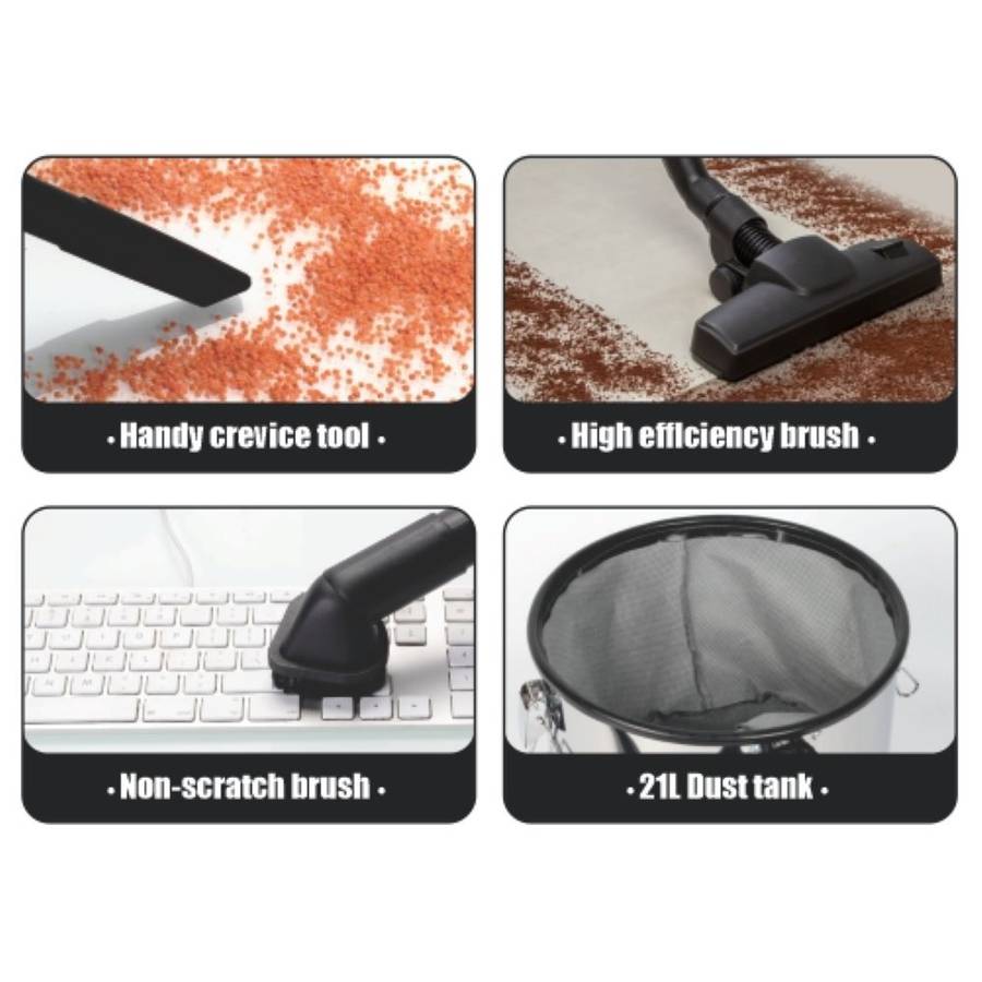 DEMO | Genesis Duravac Pro 21L | Wet &amp; Dry Vacuum Cleaner