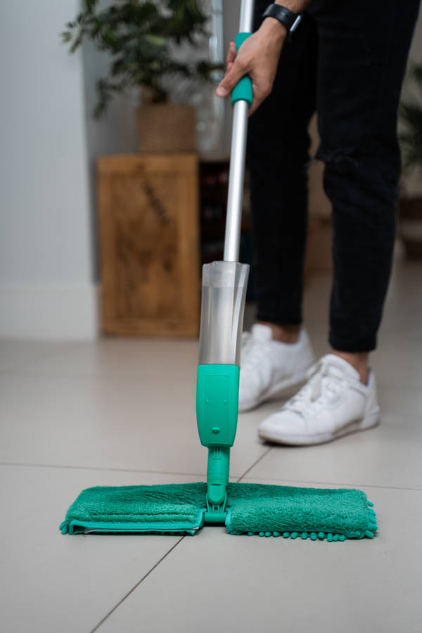 DEMO | Floorwiz Double Sided Spray Mop | Microfibre Mop with Spray Bottle
