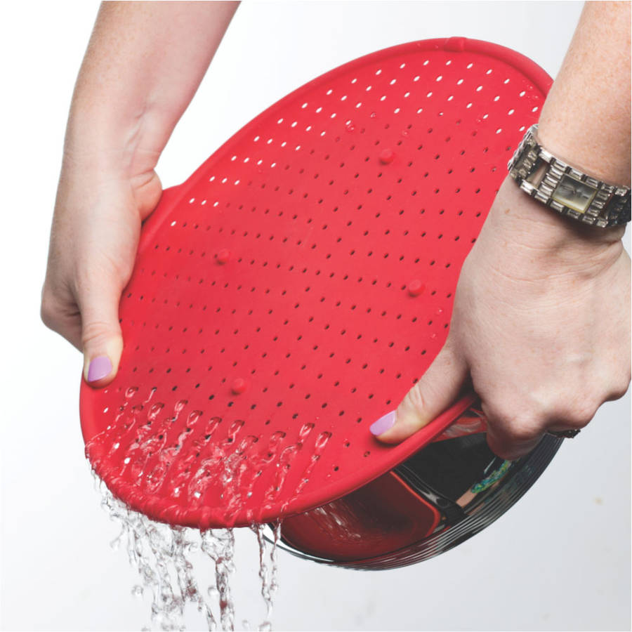 Bauer Kitchen Guard | Silicone Lid | Splatter Screen | Pot Strainer | Steamer