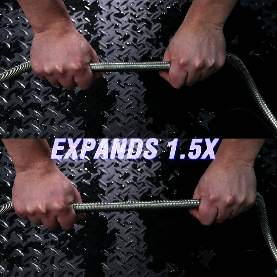 Gorilla X-Hose Steel 15m | High-Pressure Stainless-Steel Hose Pipe