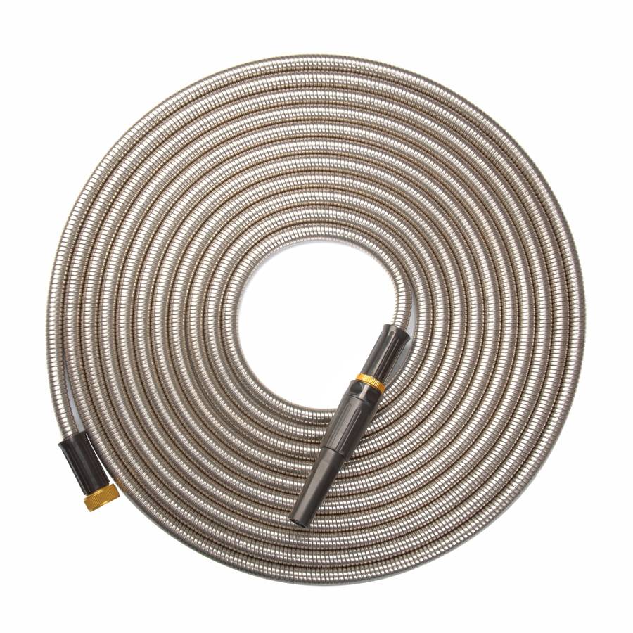 Gorilla X-Hose Steel 15m | High-Pressure Stainless-Steel Hose Pipe