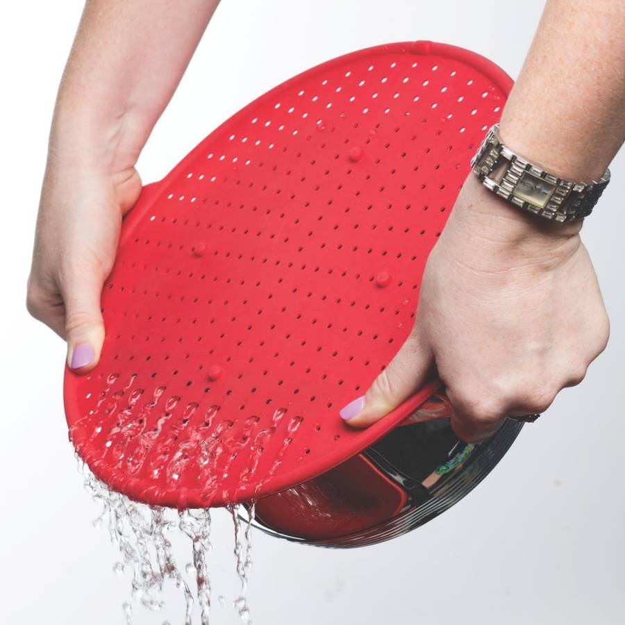 DEMO | Bauer Kitchen Guard | Silicone Lid | Splatter Screen | Pot Strainer | Steamer