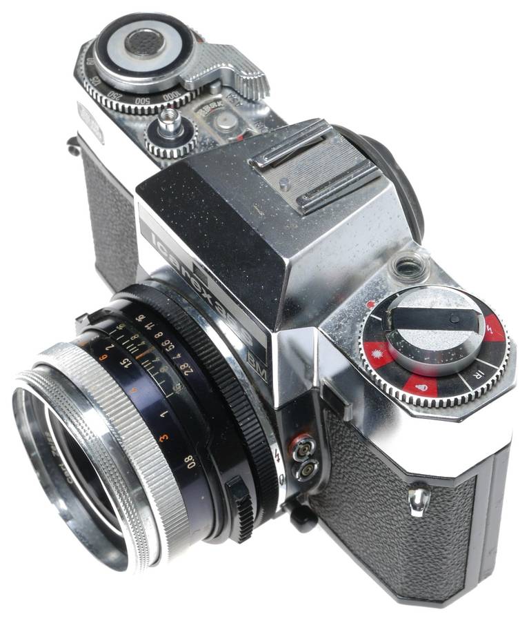 Icarex 35 S Zeiss camera BM Tessar 2.8/50 Voigtlander