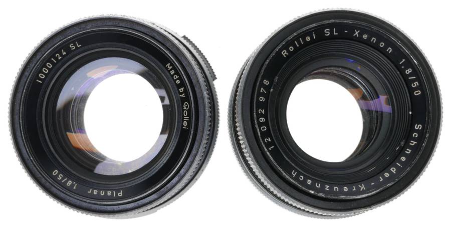 Rollei SL 35 old film camera with 2 lenses outfit
