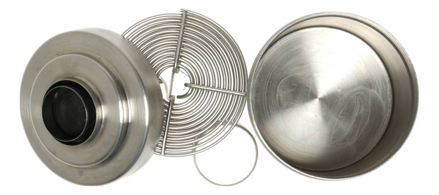 Stainless steel film development can