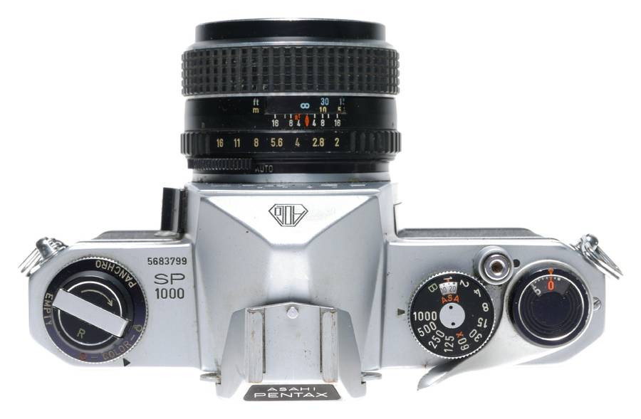 Pentax SP1000 Spotmatic SLR Film Camera SMC Takumar 1:2/55mm