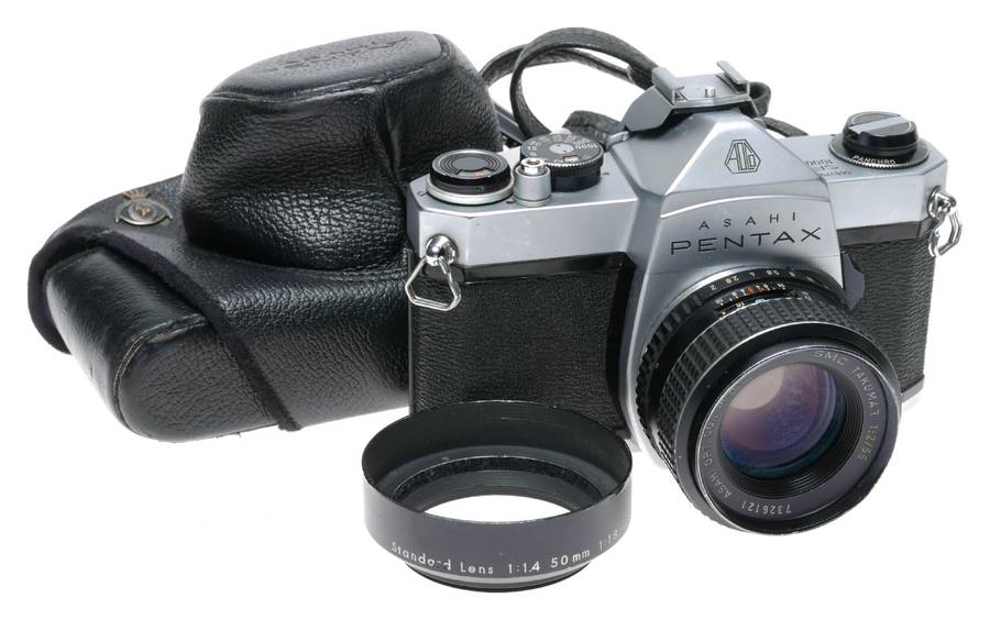 Pentax SP1000 Spotmatic SLR Film Camera SMC Takumar 1:2/55mm