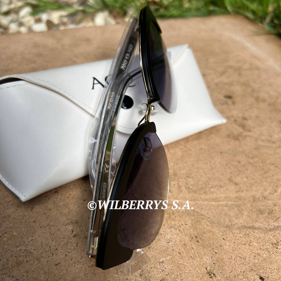 rrp R3999.00 AQUASWISS Womens Seren Cat Eye Gradient Lens Sunglasses **100% AUTHENTIC, NEW!!