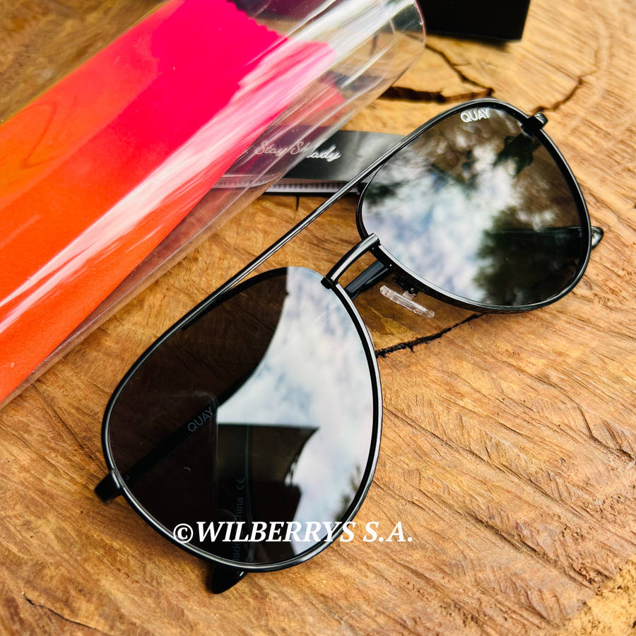 must see!! QUAY Women`s STARRY EYED Aviator Sunglasses **AUTHENTIC BRAND NEW