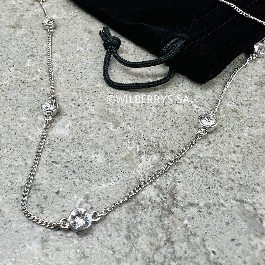 Dew Drop Necklace, Embellished with Crystals from Swarovski®