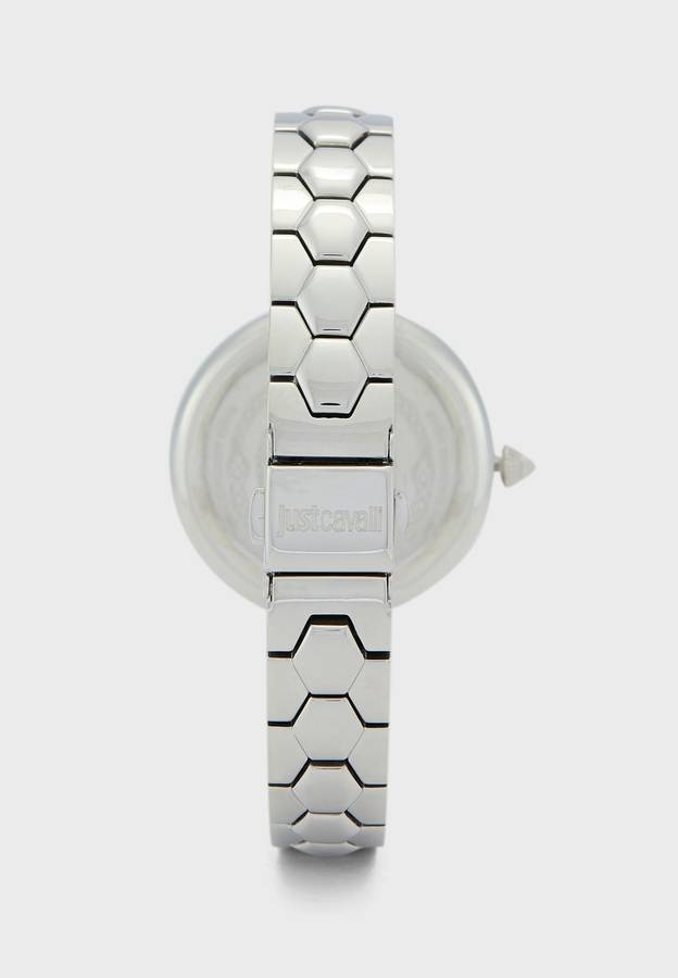 omg!!*** R7,000.00 ROBERO CAVALLI Women`s Amazonia Shield Steel Zirconia Gold Watch BRAND NEW