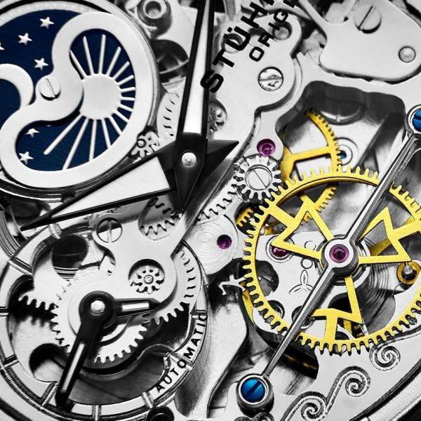 **incredible** R12,000.00 Stuhrling Original Men`s Symphony DT Emperor AUTOMATIC 21,600 V.P.H Watch