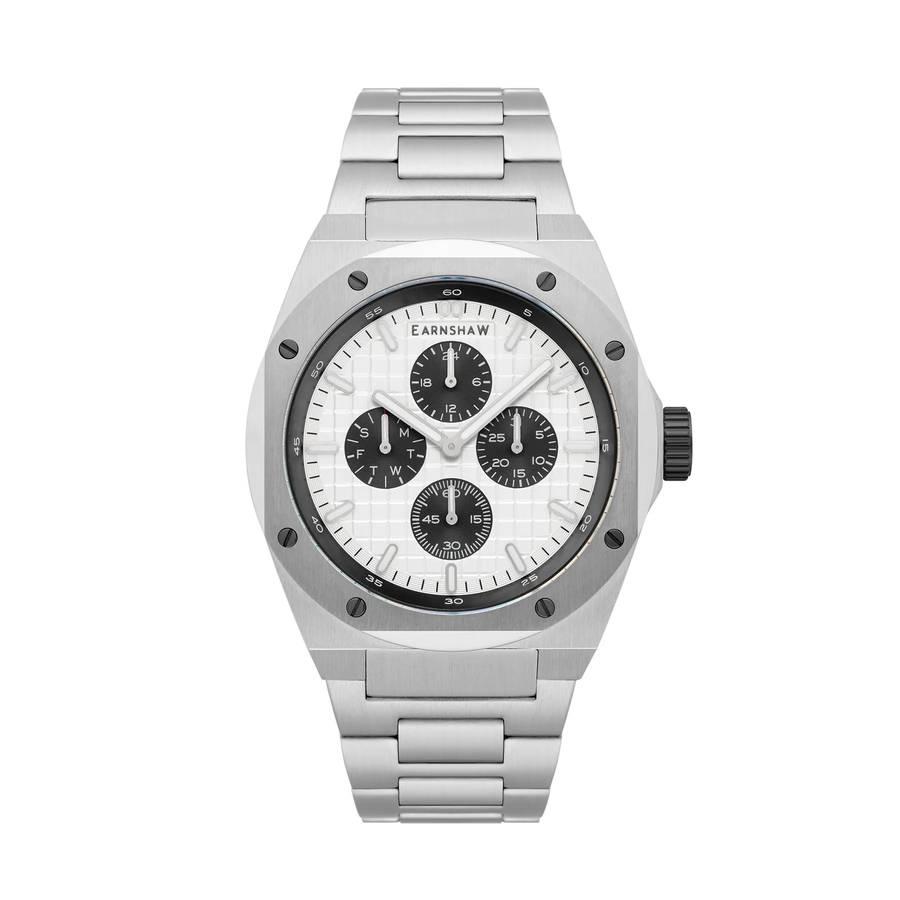 ***must see*** R7,500.00 THOMAS EARNSHAW GEOMETRIC PANDA STEEL CHRONO LIMITED EDITION WATCH NEW