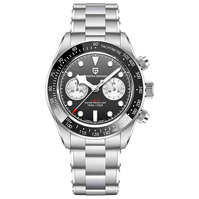 must see!! R5,900.00 PAGANI DESIGN BLACK BAY Chronograph Men`s 100M Watch BRAND NEW!!
