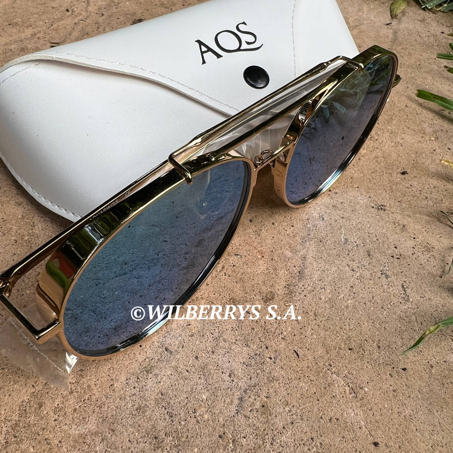 hot!! rrp R3999.00 AQUASWISS Men`s Luxury Fox GOLD Aviator Sunglasses **100% AUTHENTIC, NEW, HOT!!