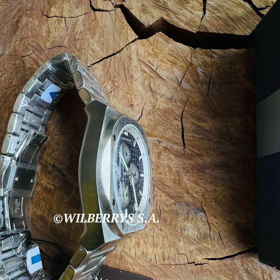***must see*** rrp: R7,500.00 THOMAS EARNSHAW ELITIST PANDA STEEL CHRONO LIMITED EDITION WATCH NEW