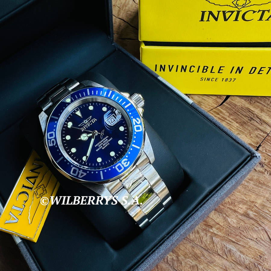 wow!! rrp R5,999.00 INVICTA MEN`S Sea Urchin Smurf Blue 200m Dive Watch BRAND NEW