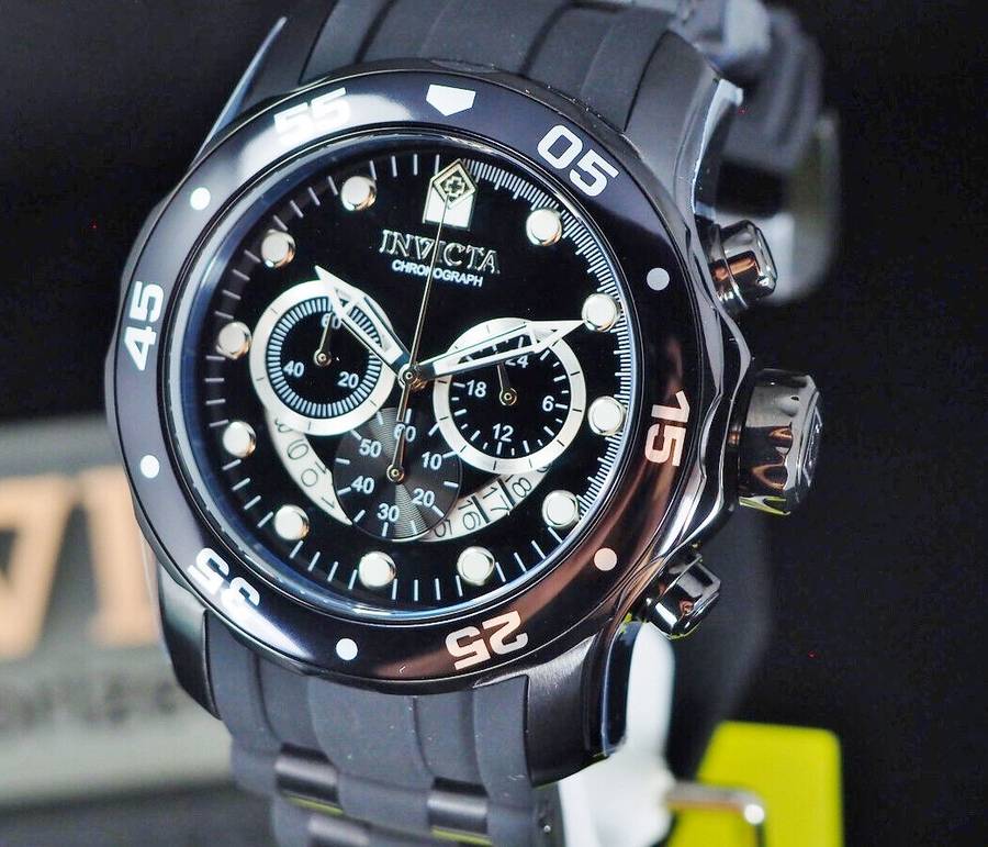 R30 courier! omg!! rrp R8,999.00 INVICTA MEN`S COLOSSUS GRAND PRIX GP 50mm BLACK CARBON Watch NEW