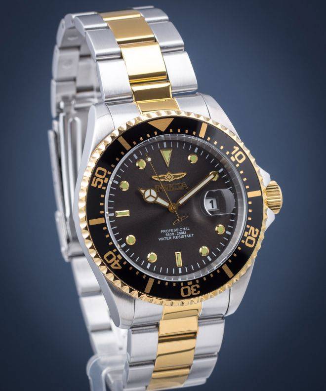 wow!! rrp R5,999.00 INVICTA MEN`S Sea Urchin Two Tone Oyster 200m Dive Watch BRAND NEW