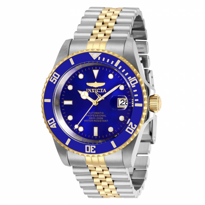 wow!! rrp R6,999.00 INVICTA MEN`S Automatic 42mm Smurf Blue Two Tone Jubilee Bracelet 200m BRAND NEW