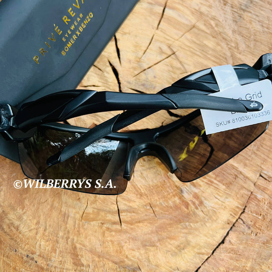 MUST HAVE!! PRIVE REVAUX Men`s OFF THE GRID / BLACK POLARIZED Sunglasses **100% AUTHENTIC**