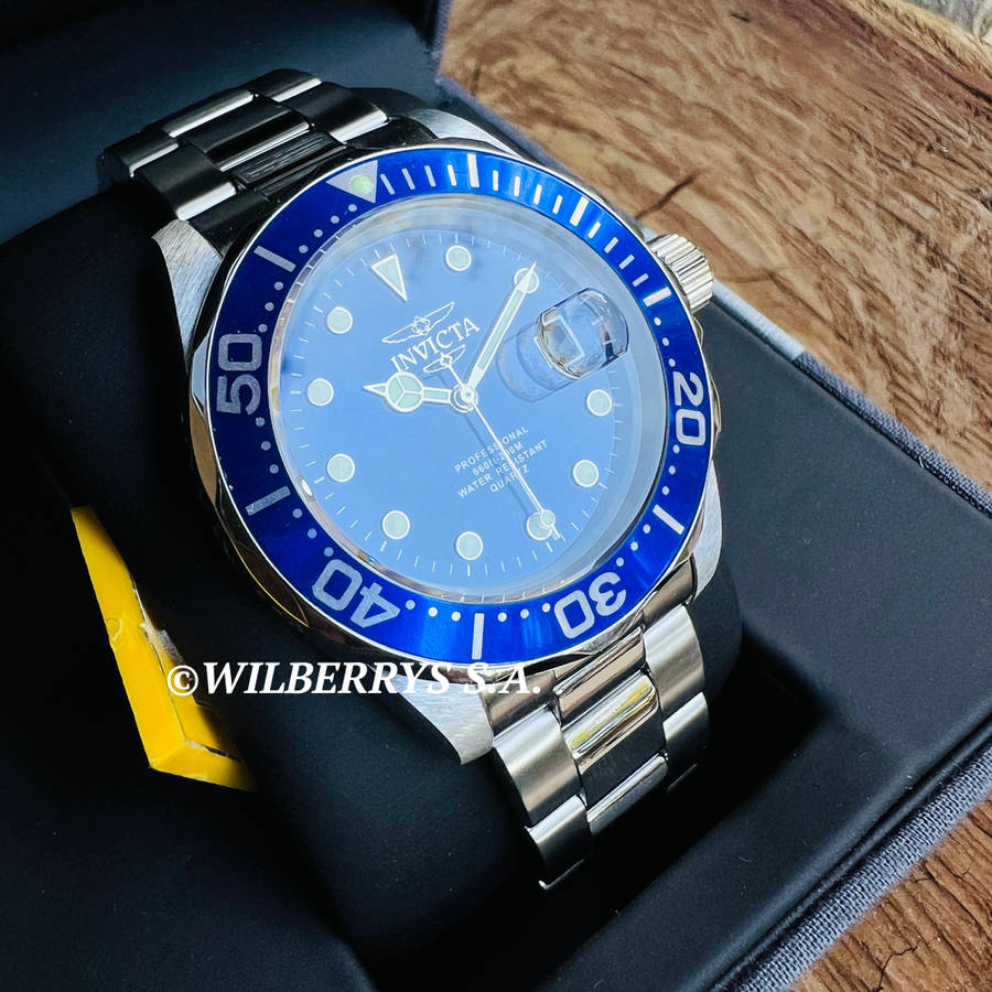 wow!! rrp R5,999.00 INVICTA MEN`S Sea Urchin Royal Blue 200m Dive Watch BRAND NEW