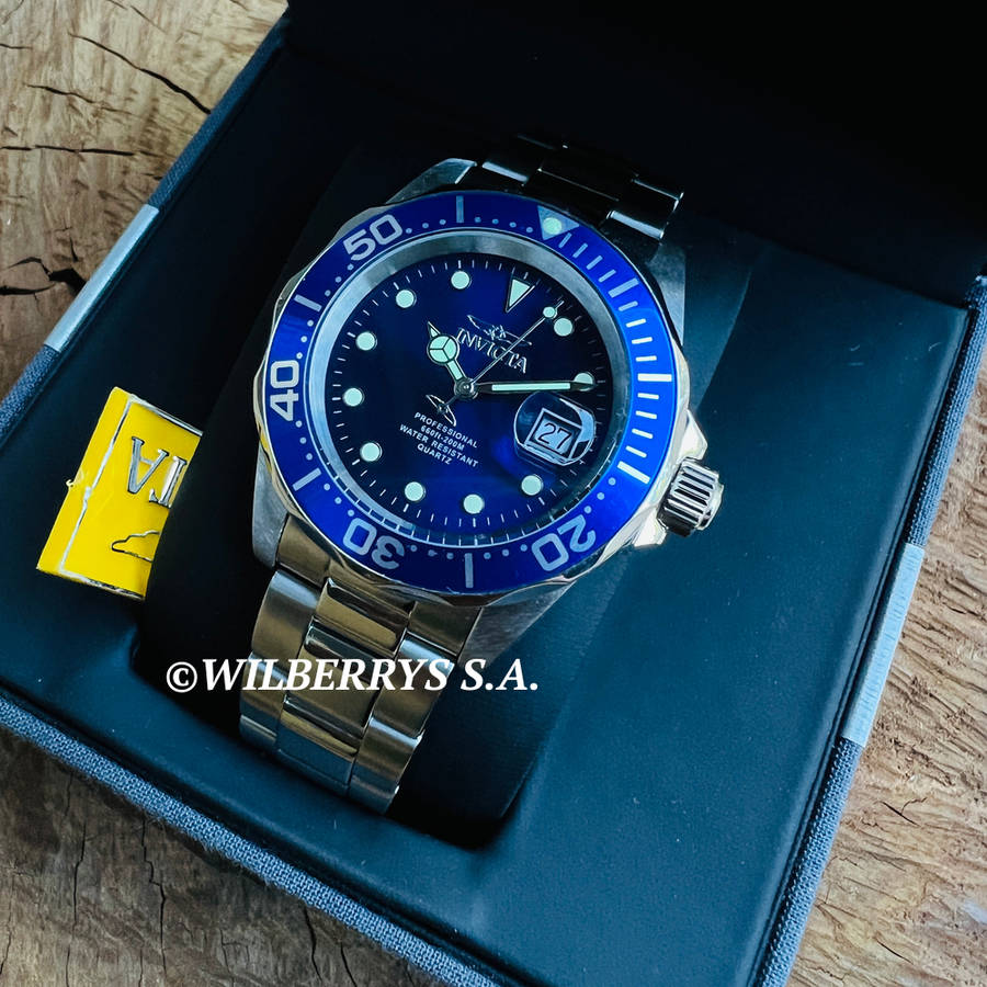 wow!! rrp R5,999.00 INVICTA MEN`S Sea Urchin Royal Blue 200m Dive Watch BRAND NEW