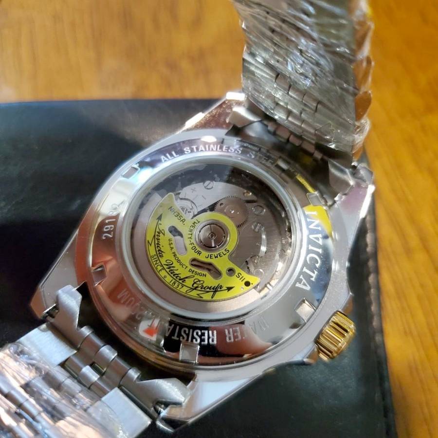 wow!! rrp R6,999.00 INVICTA MEN`S Automatic 42mm Smurf Blue Two Tone Jubilee Bracelet 200m BRAND NEW