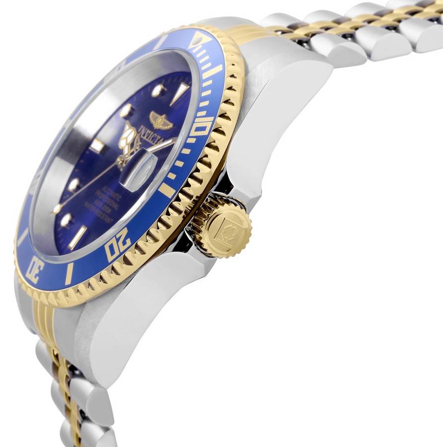 wow!! rrp R6,999.00 INVICTA MEN`S Automatic 42mm Smurf Blue Two Tone Jubilee Bracelet 200m BRAND NEW