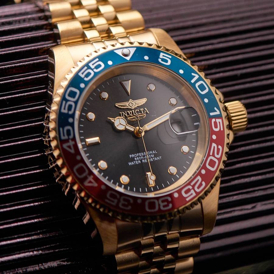 wow!! rrp R5,999.00 INVICTA MEN`S Sea Urchin Cola Red / Green 200m Dive Watch BRAND NEW