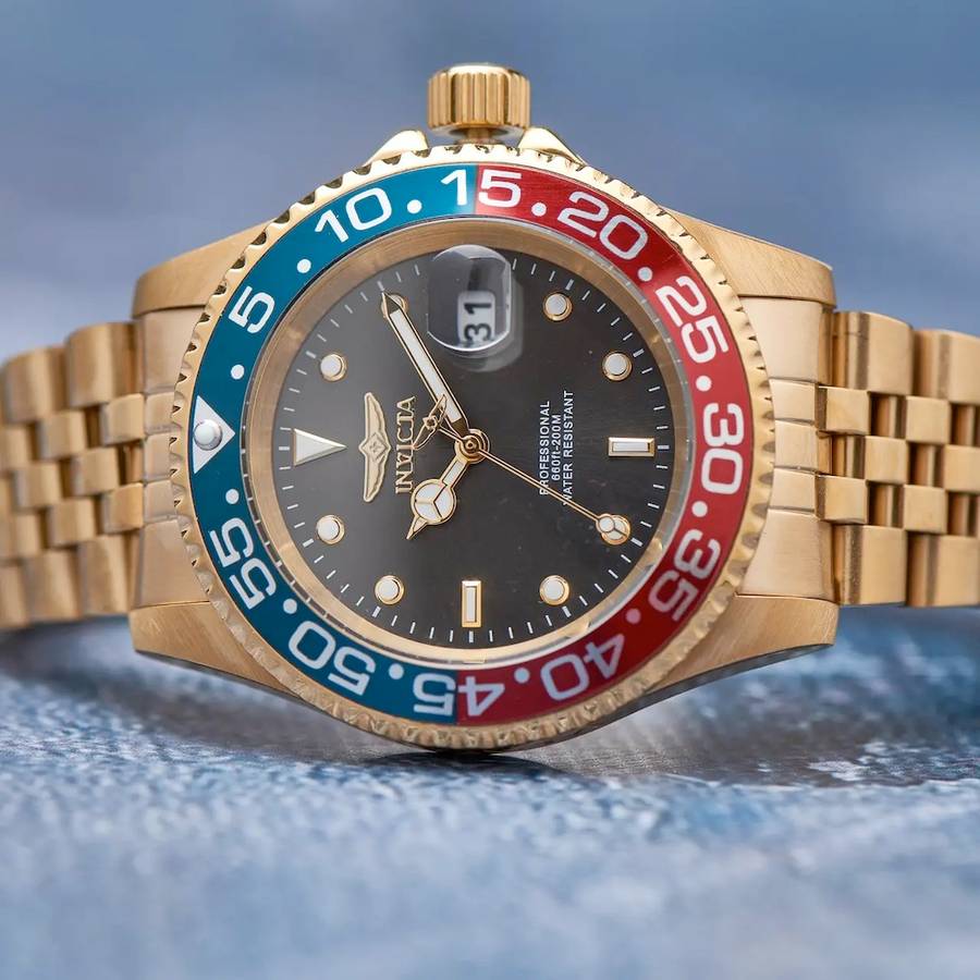 wow!! rrp R5,999.00 INVICTA MEN`S Sea Urchin Cola Red / Green 200m Dive Watch BRAND NEW