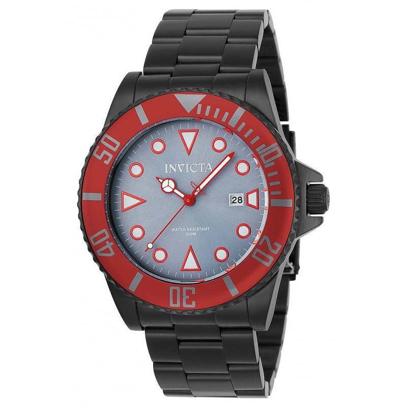 Invicta Men`s Sea Urchin Slate / Black 200m Dive 44mm Watch