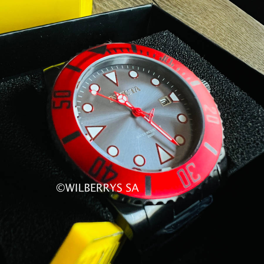 Invicta Men`s Sea Urchin Slate / Black 200m Dive 44mm Watch