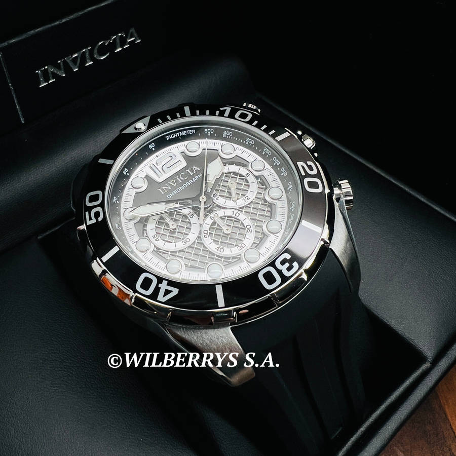 wow!! rrp R7,999.00 INVICTA Special Forces Ionic Black and Silicon TWISTED MET Chronograph Watch NEW