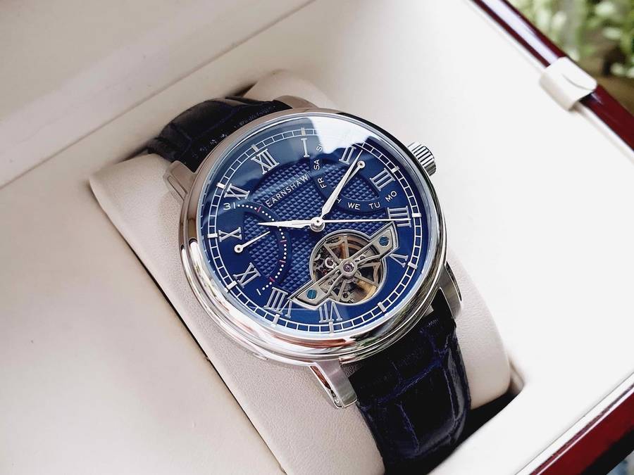 omg!! Retail: R10,200.00 Earnshaw BRIT AUTOMATIC DOUBLE RETROGRADE Mansfield Watch GENUINE, NEW
