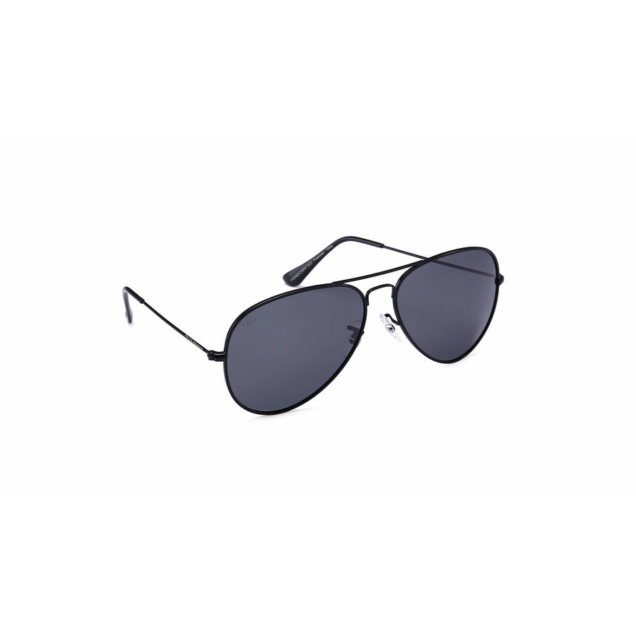 R30 courier! PRIVE REVAUX Mens JAMIE FOXX COMMANDO / Caviar Black / Polarized Sunglasses