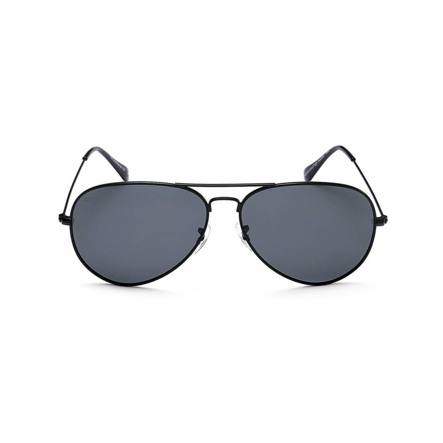 R30 courier! PRIVE REVAUX Mens JAMIE FOXX COMMANDO / Caviar Black / Polarized Sunglasses